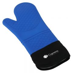 Silicone Oven Mitt – 15″ - Blue