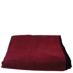 Fleece Picnic Blanket - Burgundy