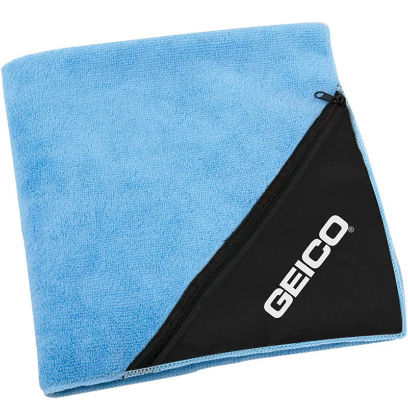 Microfiber Fitness Towel - Blue