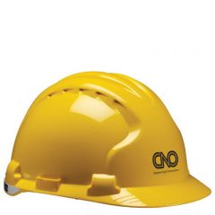 Evolution Deluxe 6151 Vented Hard Hat - Yellow