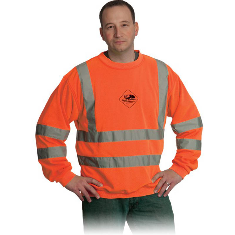Class 3 Crew Neck Sweatshirt - Orange