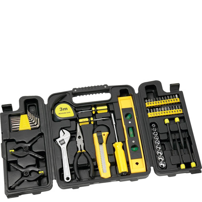 Tool Set with Tri-Fold Carrying Case – 53pc - Open