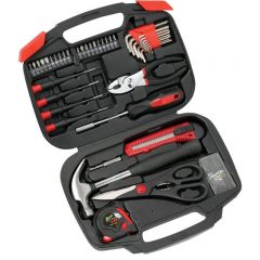 Tool Set with Bi-Fold Carrying Case – 123 pieces - Open