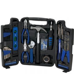 Deluxe Household Tool Set – 129 Pieces - Open