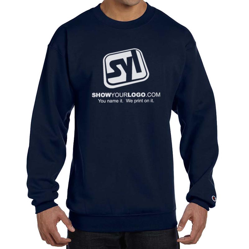champion crewneck sweatshirt navy