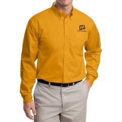 Port Authority Easy Care Button Down Shirts - Athletic Gold