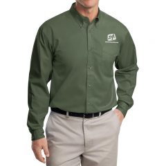 Port Authority Easy Care Button Down Shirts - Clover Green