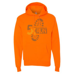 Hanes – Ecosmart® Hooded Sweatshirt - safety orange