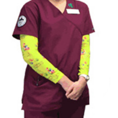 Full Color Couleurs Arm Sleeve - sleeve in use