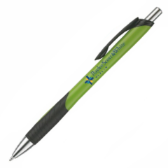 Southlake Vivid Retractable Pen - southlakevividlimegreenblack