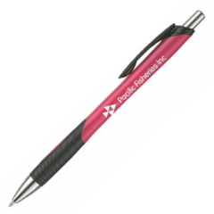 Southlake Vivid Retractable Pen - southlakevividpinkblack