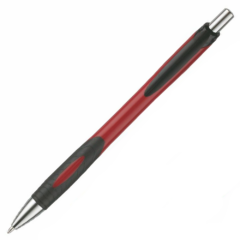 Southlake Vivid Retractable Pen - southlakevividredblack