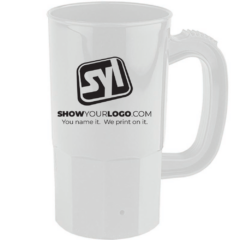 Plastic Stein – 14 oz - stein14ozwhite