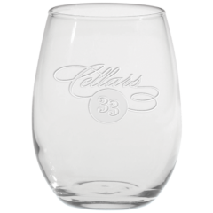 Stemless White Wine Glass – 9 oz - stemlessetch