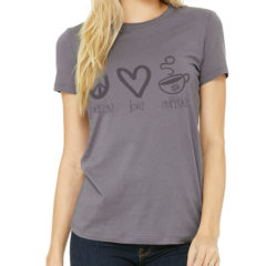 Bella + Canvas Women’s Slim Fit Tee - storm