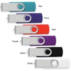 On the Go Swing Drive – Smartphone USB Flash Drive - swingdrivecolors