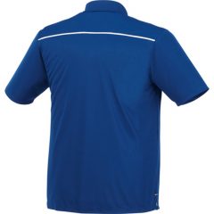 Albula Short Sleeve Polo - Metro Blue Back