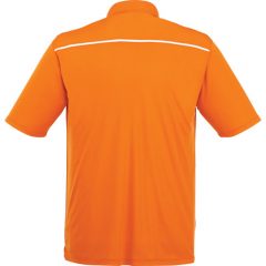 Albula Short Sleeve Polo - Saffron Back