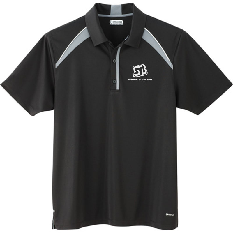 Quinn Short Sleeve Polo - Black