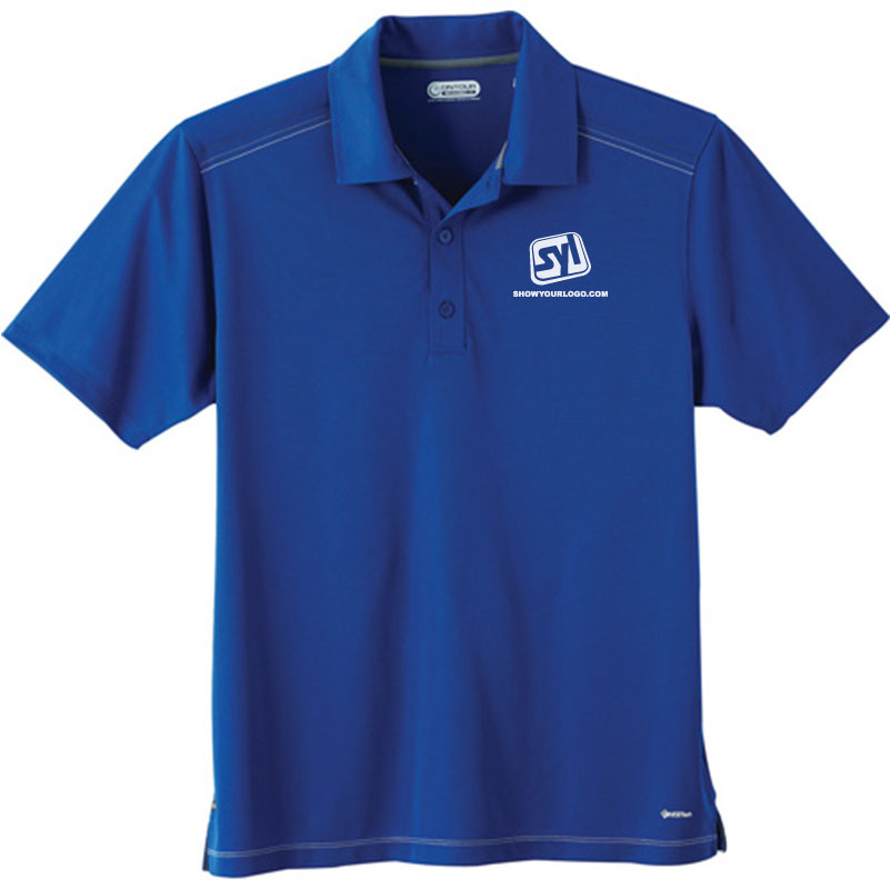 Dunlay Short Sleeve Polo - New Royal