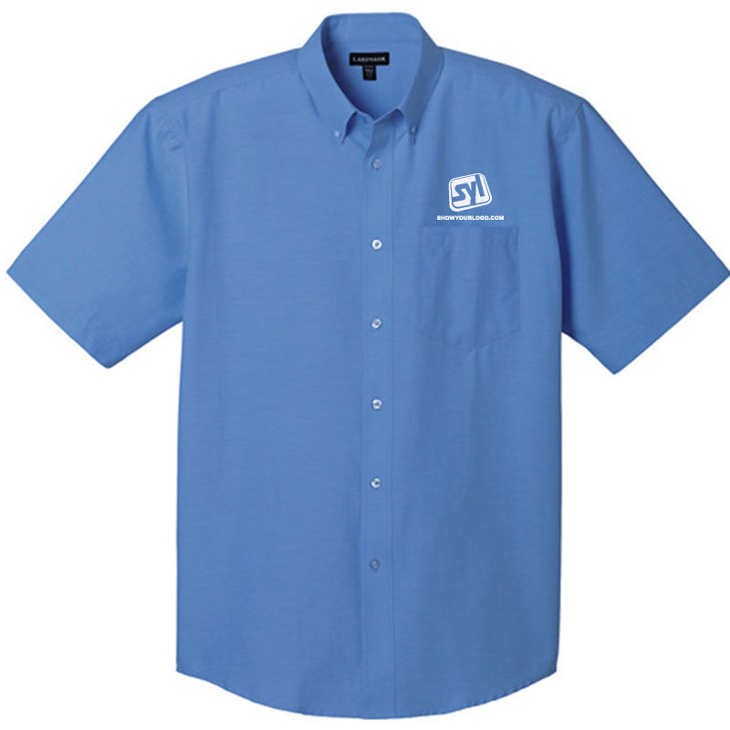 Lambert Oxford Short Sleeve Shirt - Blue