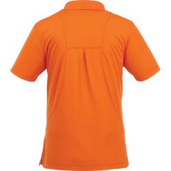 Ladies’ Albula Short Sleeve Polo - Saffron Back