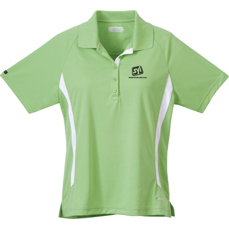 Ladies’ Mitica Short Sleeve Polo - Green Tea