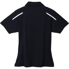 Ladies’ Nyos Short Sleeve Polo - Navy Back