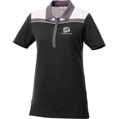 Ladies’ Gydan Short Sleeve Polo - Black
