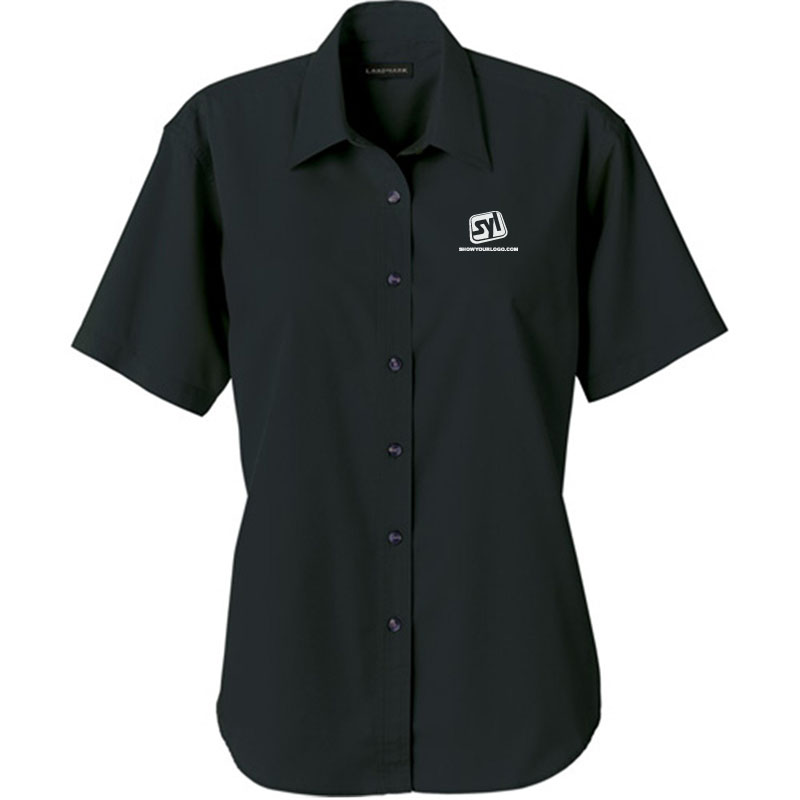 Ladies’ Matson Short Sleeve Shirt - Black