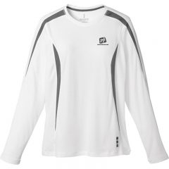 Ladies’ Kemah Long Sleeve Tech Tee - White