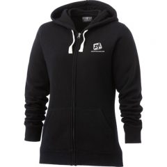 Ladies’ Huron Fleece Full Zip Hoody - Black