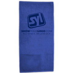Stowaway Tote and Towel - totentowelblue