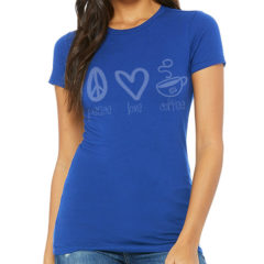 Bella + Canvas Women’s Slim Fit Tee - true royal