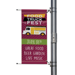 Vinyl Boulevard Banner Double-Sided – 30″ x 84″ - vinylbannerinuse