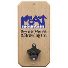 Wall-Mount Rectangle Bottle Opener - wallmountbottleopener