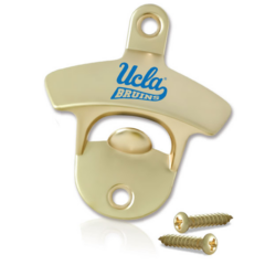 Wall Mounted Bottle Opener - wallmountbottleopenergold