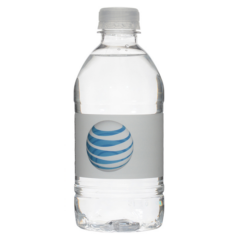 Bottled Water with Custom Printed Label - water1