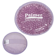 Plush Round Aqua Pearls™ Hot/Cold Pack - whf-pr15pp
