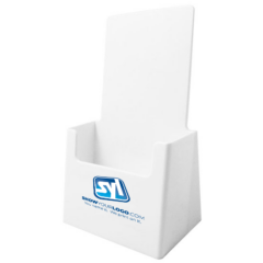 Trifold Brochure Display - white