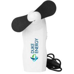 Cool and Portable Mini Fan - white