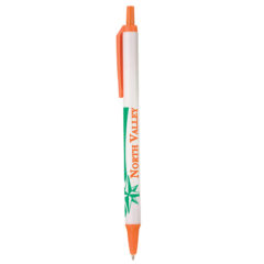 Amber Pens - white with orange
