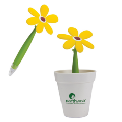 Potted Pen - whitebuttercup