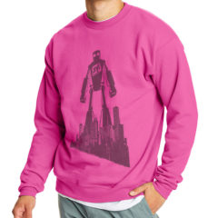 Hanes – Ecosmart® Crewneck Sweatshirt - wow pink