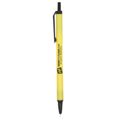 Amber Pens - yellow with black