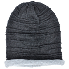 Zepher Slouchy Beanie - zephyrcharcoalgrey