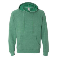 Independent Trading Co. Unisex Special Blend Raglan Hooded Pullover Sweatshirt - 41620_f_fm