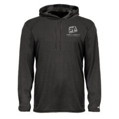 Badger B-Core Long Sleeve Hooded T-Shirt - 49121_f_fl