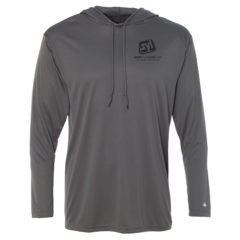 Badger B-Core Long Sleeve Hooded T-Shirt - 49122_f_fl