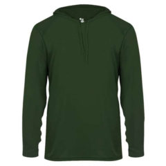 Badger B-Core Long Sleeve Hooded T-Shirt - 50217_f_fm